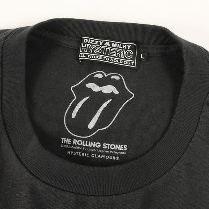 23AW × THE ROLLING STONES CIRCLE HEAD&BLUE TONGUE Tシャツ (02233CT09)