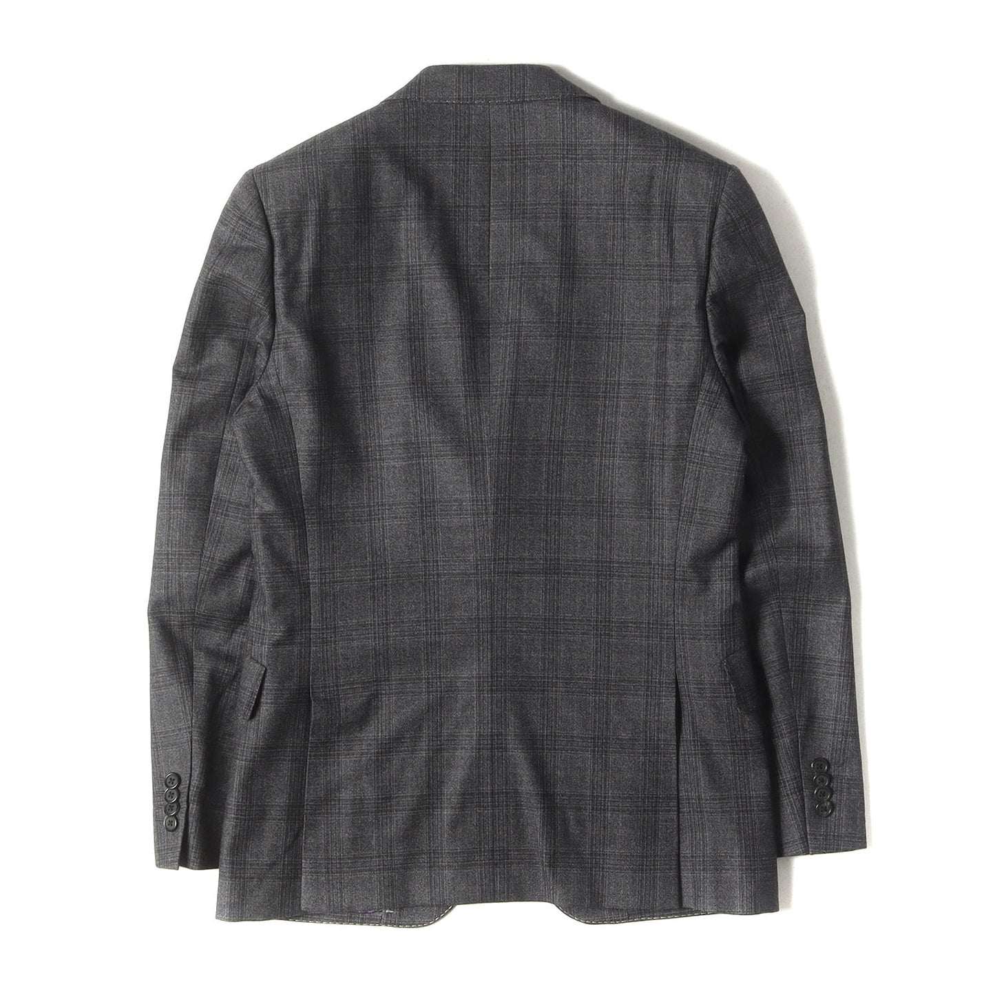 × DELFINO グレンチェック 3ピース スーツ セットアップ (CHECK 2B SUIT 273006 1716MSP ジレベスト 273006 790MSP) / SOHO FIT