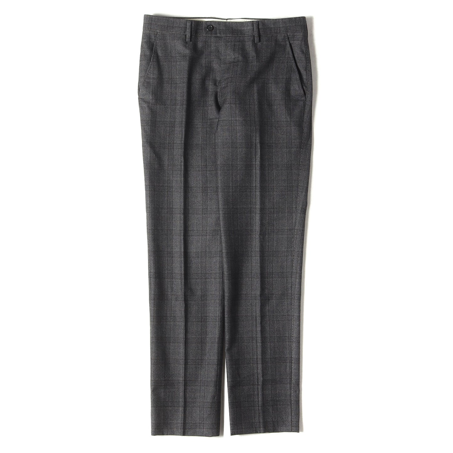 × DELFINO グレンチェック 3ピース スーツ セットアップ (CHECK 2B SUIT 273006 1716MSP ジレベスト 273006 790MSP) / SOHO FIT