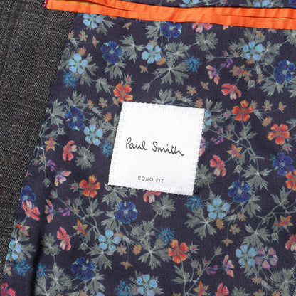 × DELFINO グレンチェック 3ピース スーツ セットアップ (CHECK 2B SUIT 273006 1716MSP ジレベスト 273006 790MSP) / SOHO FIT
