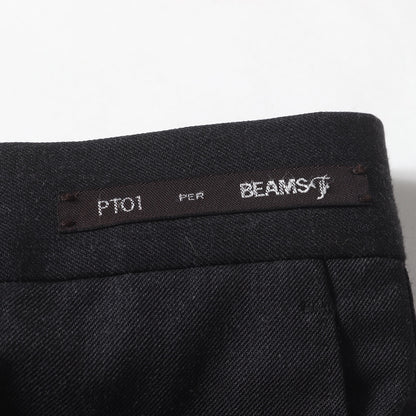 × BEAMS F ストレッチ ポリウール スラックス (WINTER TRAVELLER CPDSWT P036 0260)