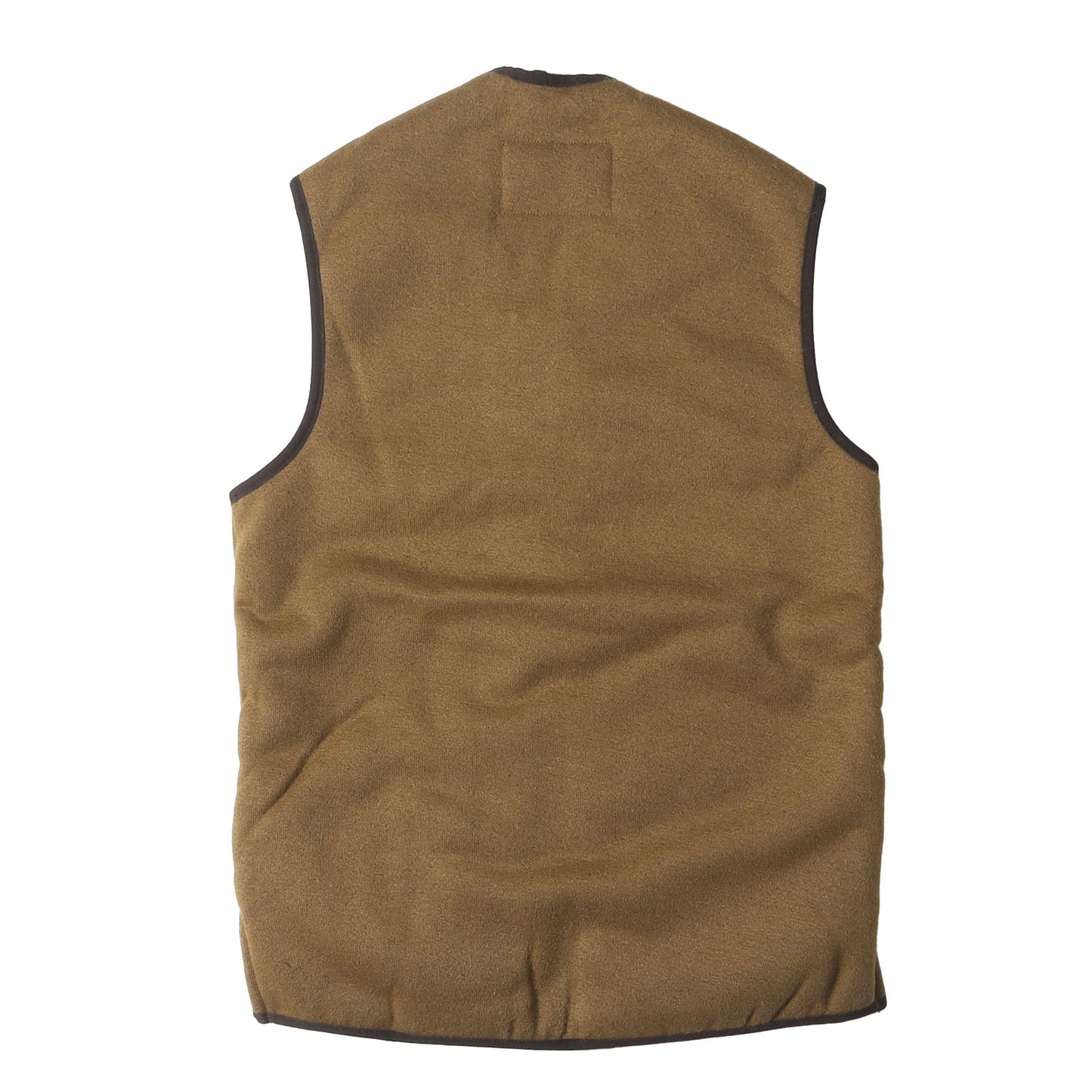 23AW リバーシブル フロントジップ ファー ライナー ベスト (232MLI0004)