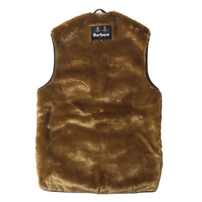 23AW リバーシブル フロントジップ ファー ライナー ベスト (232MLI0004)