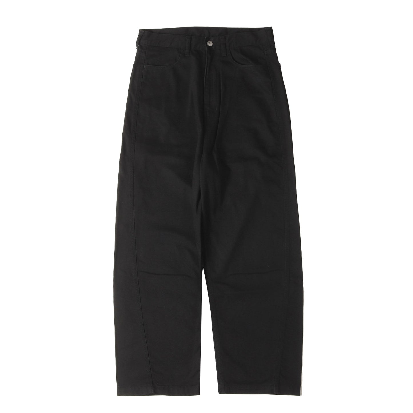 24AW コットン 5ポケット ワイド バギー デニム パンツ (OR-E0231) / ジッパーフライ MADE IN JAPAN