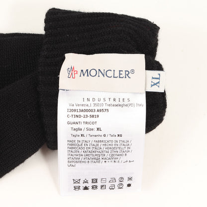 23AW トリコロール アイコンワッペン ウール ニット グローブ (GUANTI TRICOT I20913A00003 A9575)