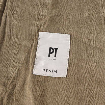 ストレッチ サテン スリム スラックス パンツ (C5DT01Z00CHN NT22) / DENIM