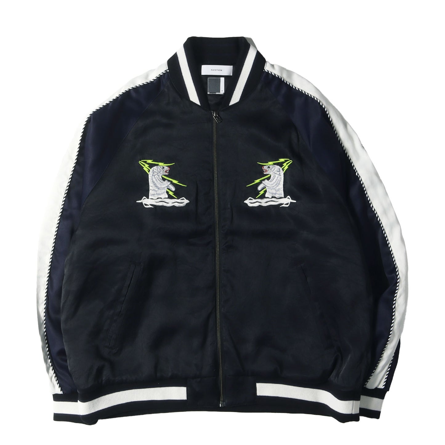 オーバーサイズ サテン スーベニアジャケット / スカジャン(SOUVENIR JACKET)