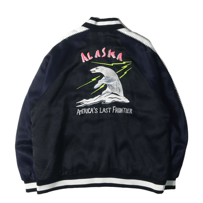 オーバーサイズ サテン スーベニアジャケット / スカジャン(SOUVENIR JACKET)