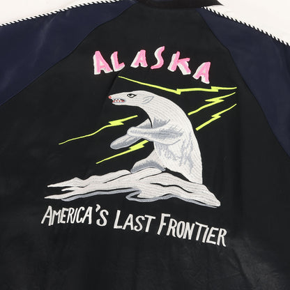オーバーサイズ サテン スーベニアジャケット / スカジャン(SOUVENIR JACKET)