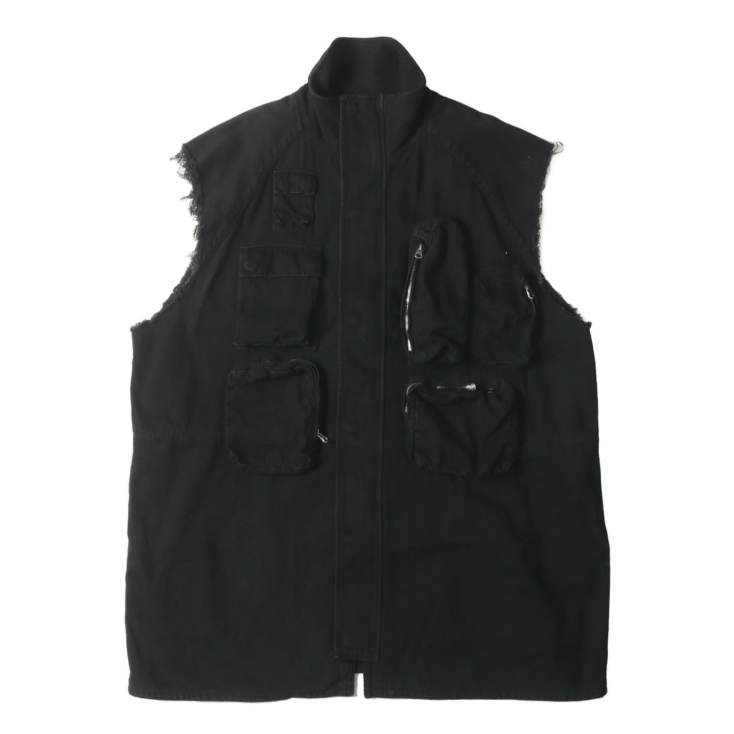 24AW MM6 スリーブレス オーバーサイズ ポケット ベスト ドレス(Sleeveless Pocket Vest Dress)