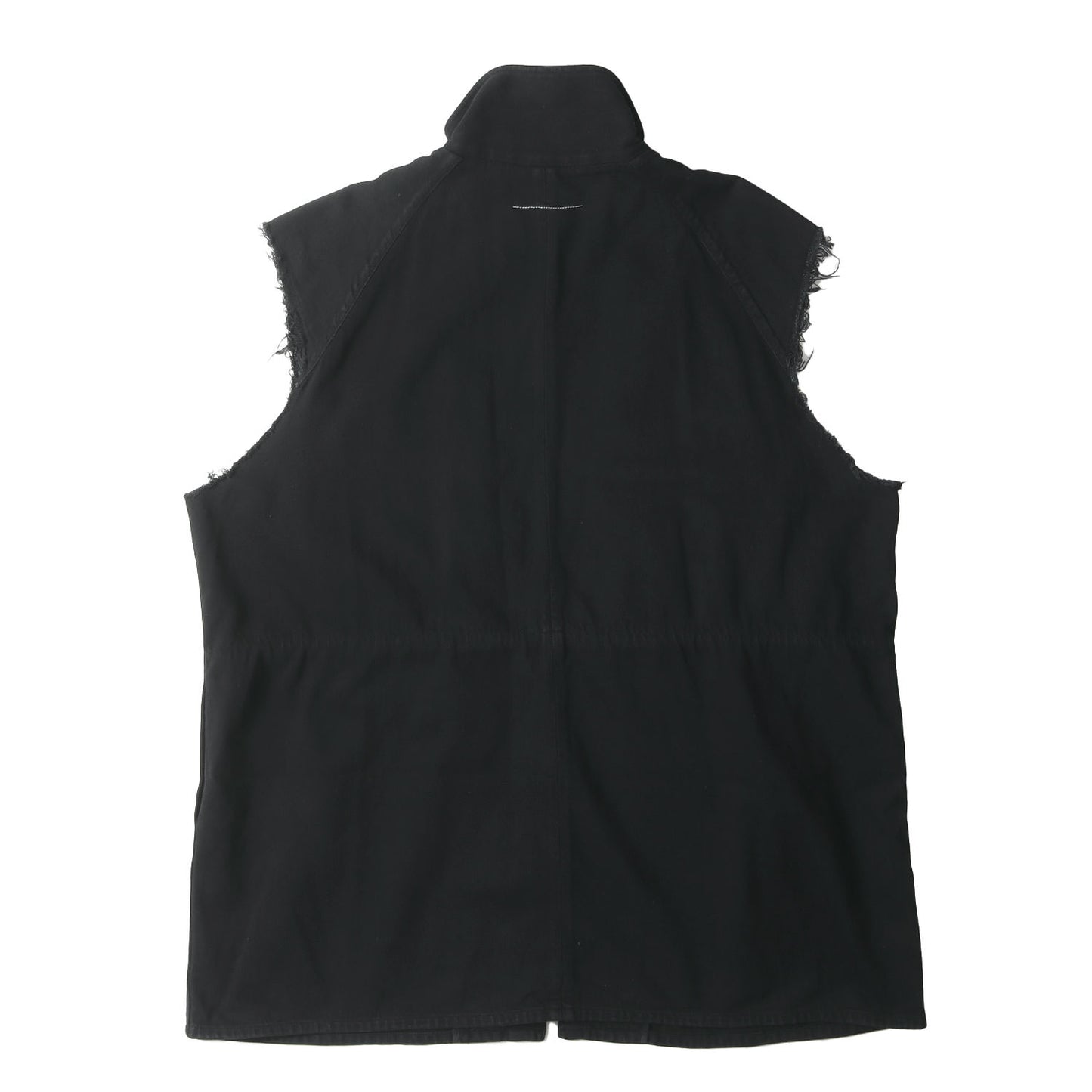 24AW MM6 スリーブレス オーバーサイズ ポケット ベスト ドレス(Sleeveless Pocket Vest Dress)