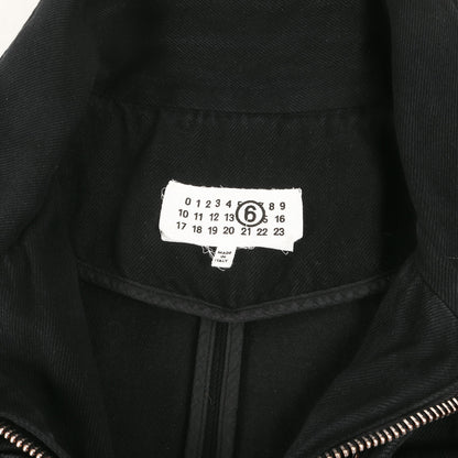 24AW MM6 スリーブレス オーバーサイズ ポケット ベスト ドレス(Sleeveless Pocket Vest Dress)