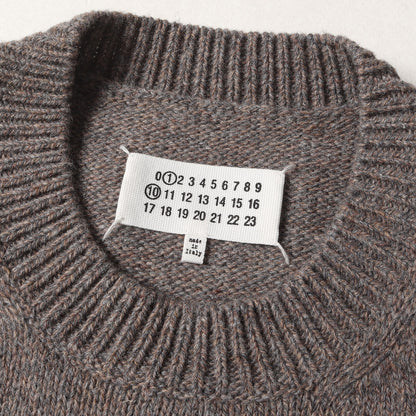 24AW ミドルゲージ ウール メランジ ニット ベスト (S50FB0104 M13059) / MM1 MM10