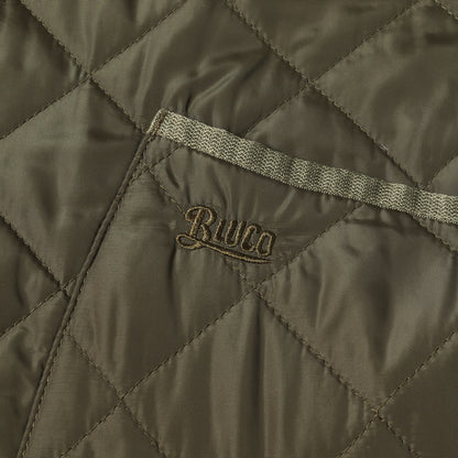 キルティング ダブルジップ ジャケット