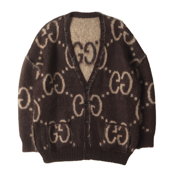 GUCCI グッチ ミケーレ期 ウールカーディガン グレー Sサイズ Bee 蜂 GUCCI グッチ ミケーレ期 ウールカーディガン グレー Sサイズ Bee 蜂