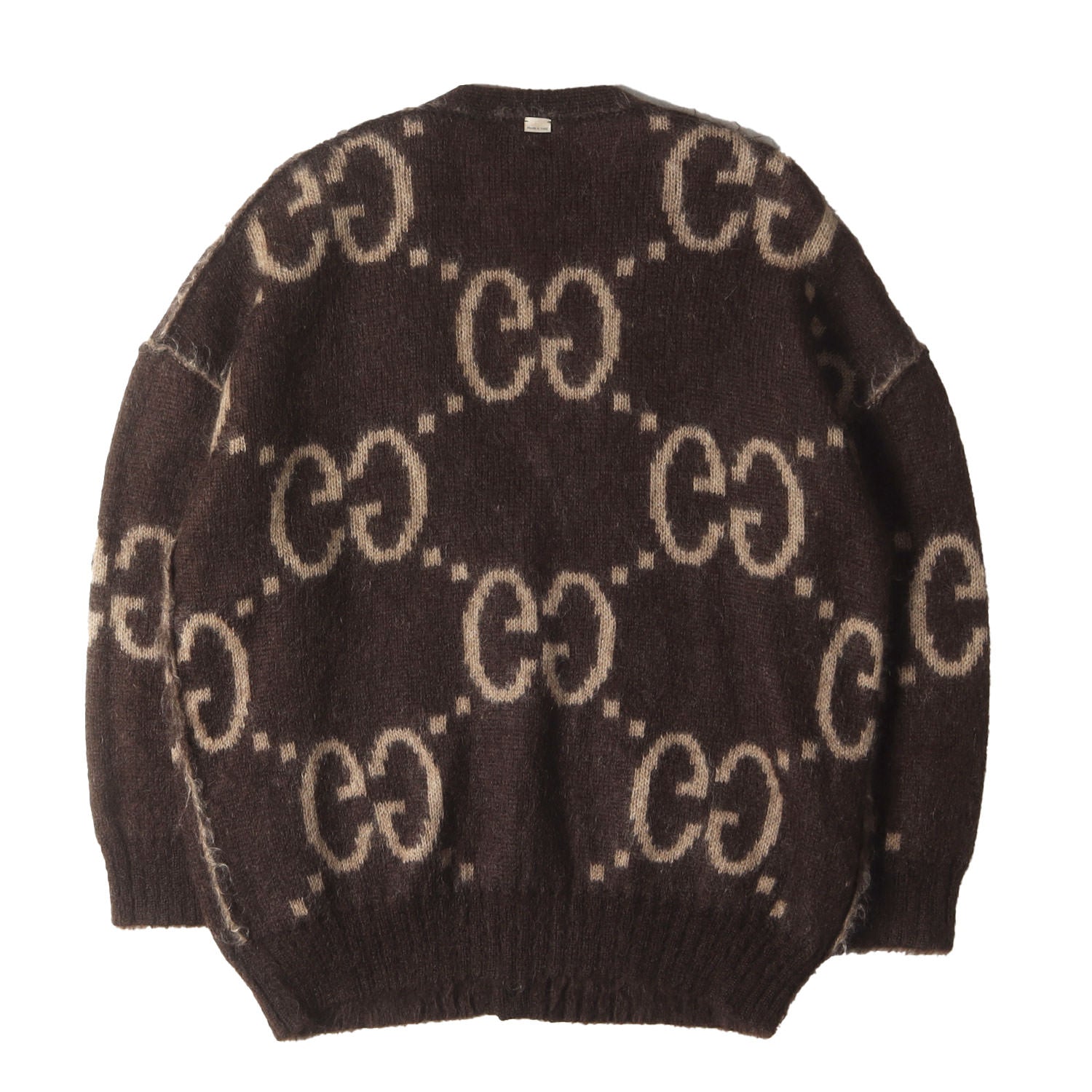 GUCCI ヘビと虎のグラフィック カーディガン GUCCI ヘビと虎のグラフィック カーディガン