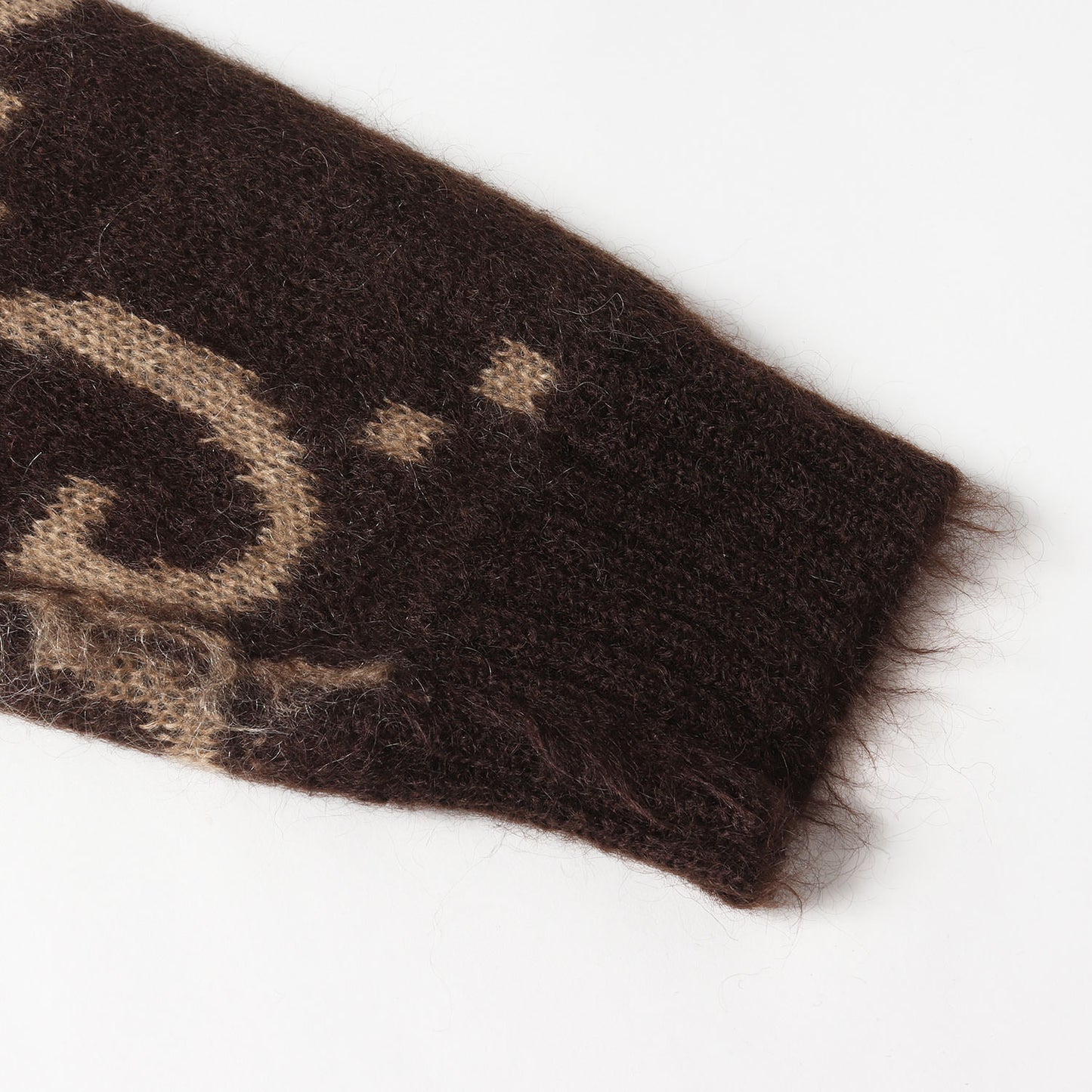 現行モデル リバーシブル GG モヘア ウール ニット カーディガン (635160 XKBK2)