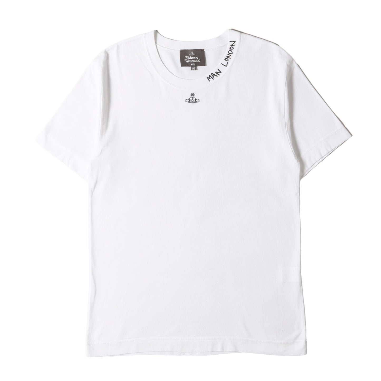 22SS オーブ 刺繍 ロゴ リラックス Tシャツ (RELAX T-SHIRT MAN LONDON 129063 5113) / MADE IN JAPAN
