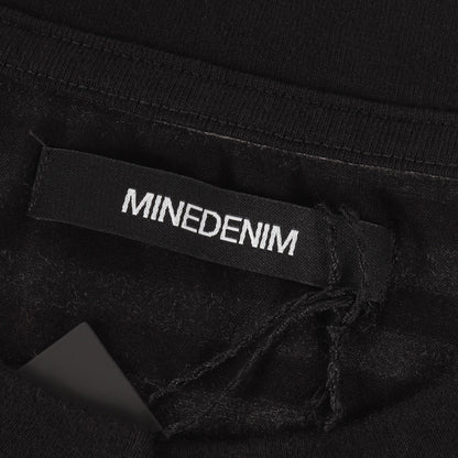 25SS ウォッシュド 吹き付け加工 ボーダー Tシャツ (Seepage Border Crewneck T-SH 2503-4001)