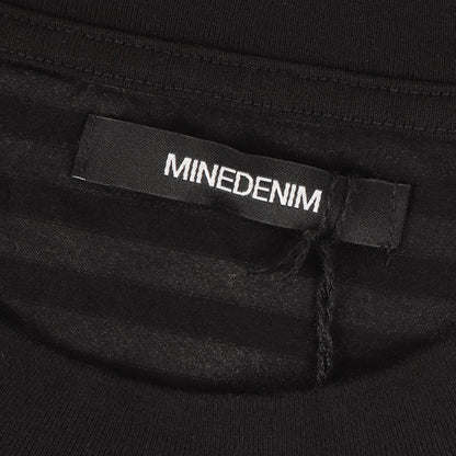 25SS ウォッシュド 吹き付け加工 ボーダー Tシャツ (Seepage Border Crewneck T-SH 2503-4001)