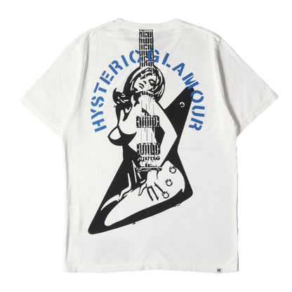 ギター ガール ロゴ Tシャツ (0262CT16)