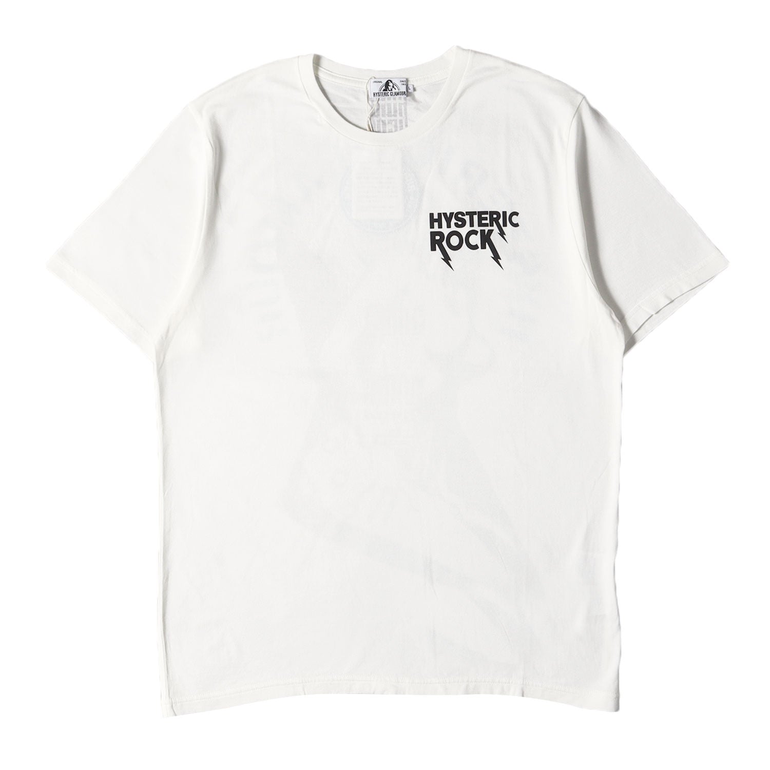 HYSTERIC GLAMOUR (ヒステリックグラマー) ギター ガール ロゴ Tシャツ