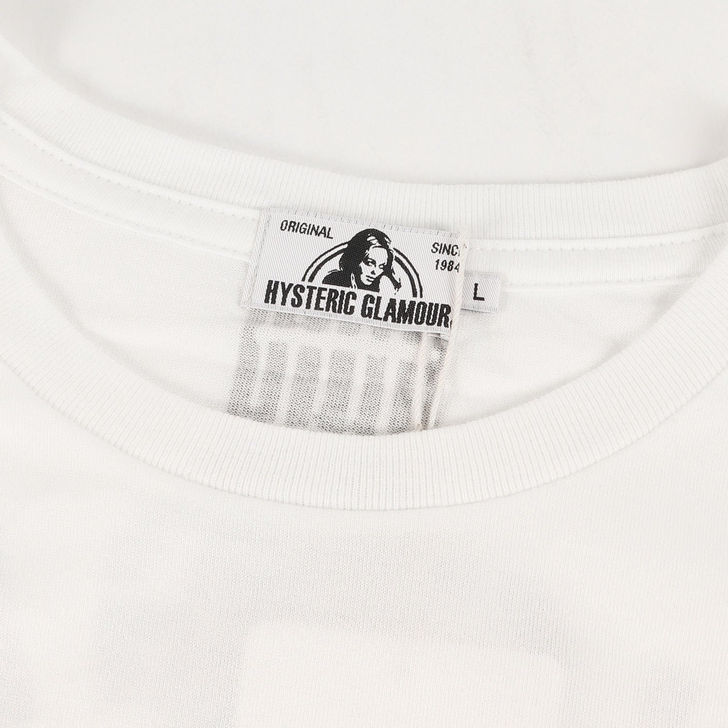 HYSTERIC GLAMOUR (ヒステリックグラマー) ギター ガール ロゴ Tシャツ