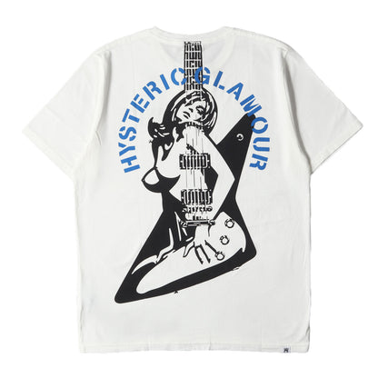 ギター ガール ロゴ Tシャツ (0262CT16)