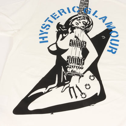 ギター ガール ロゴ Tシャツ (0262CT16)
