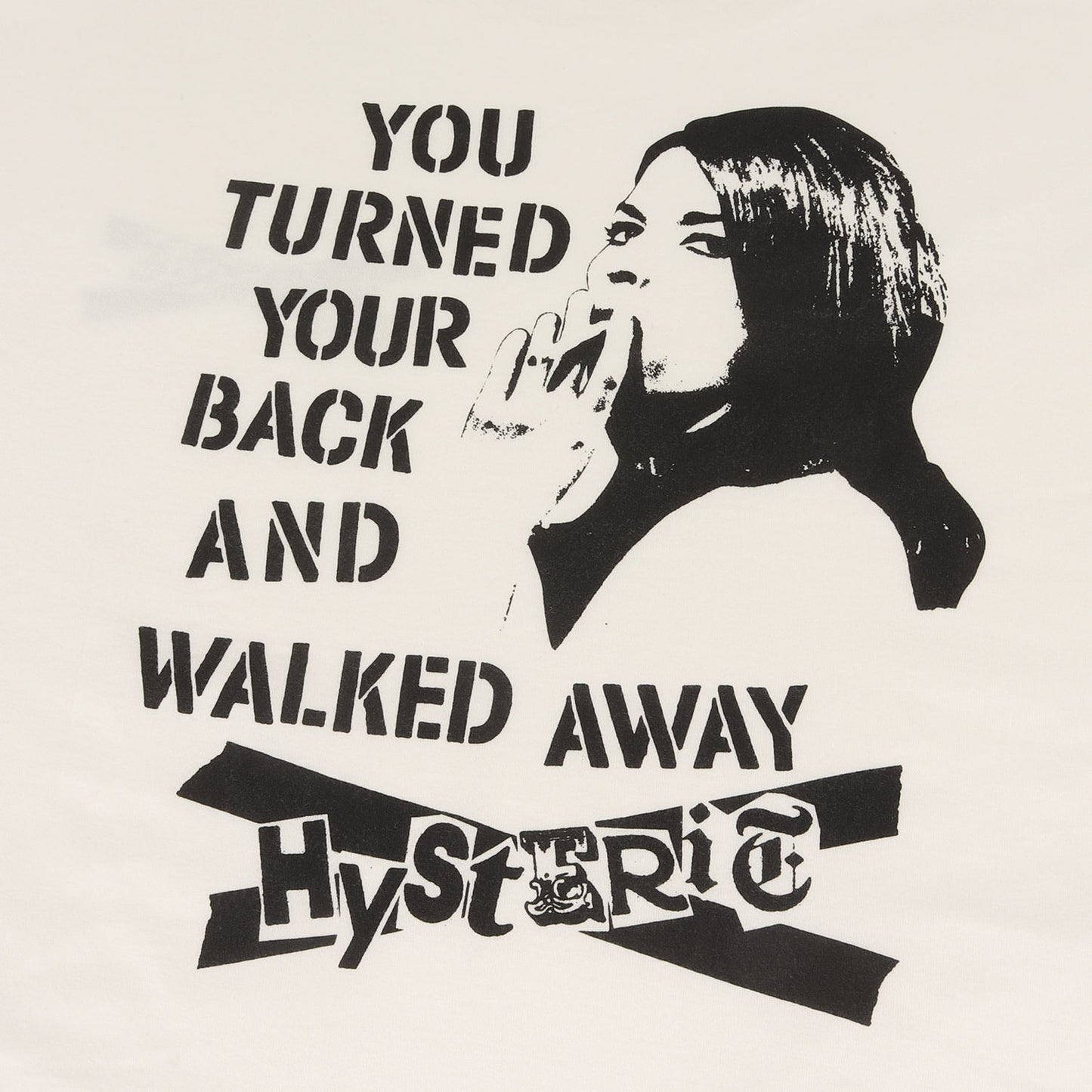 WALKED AWAY プリント Tシャツ (02172CT32)