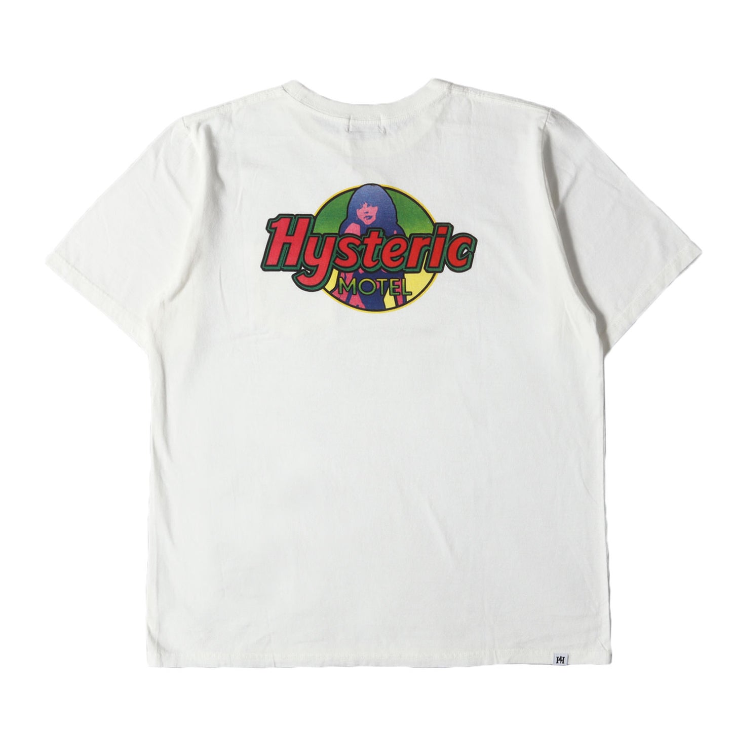 HYS MOTELプリント ポケ付Tシャツ (02182CT28)