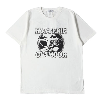 ROCK ME BABY ロゴ ガール ウーマン プリント Tシャツ (0262CT15)