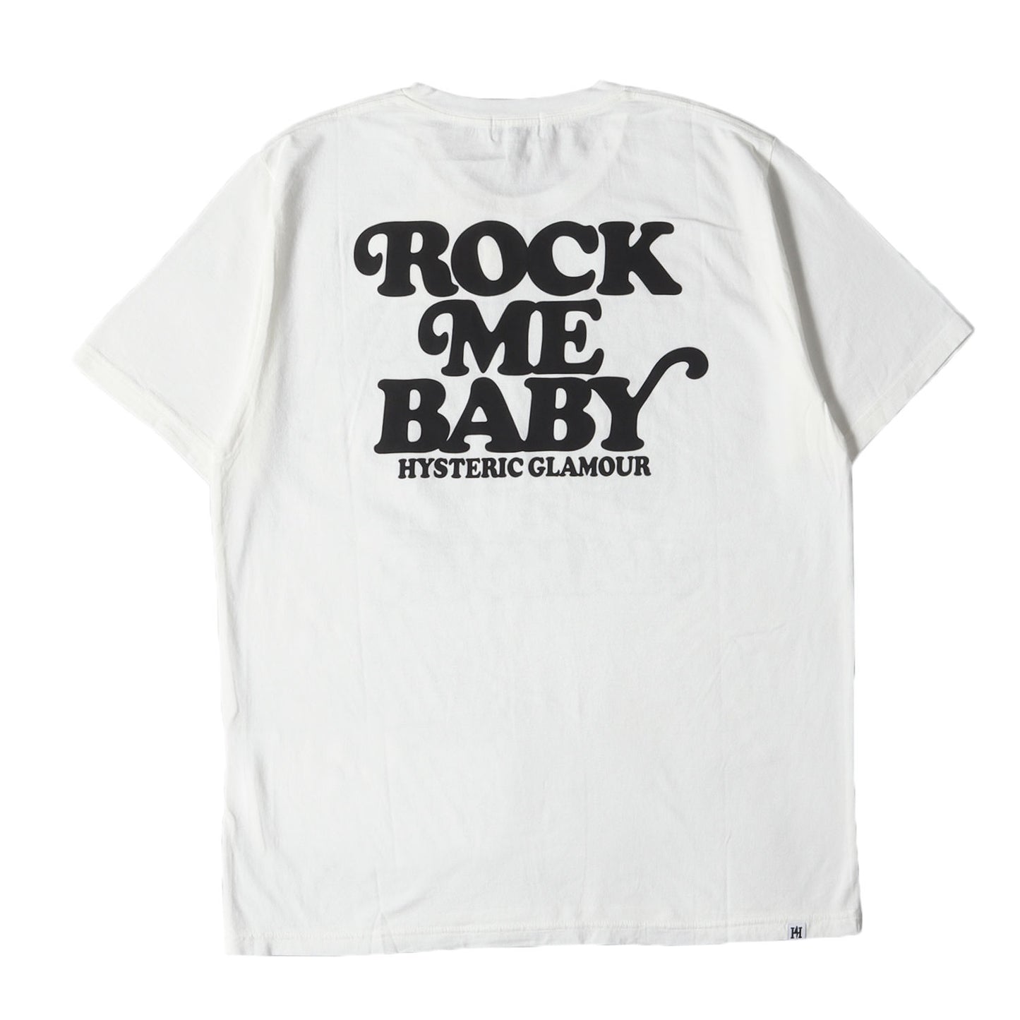 ROCK ME BABY ロゴ ガール ウーマン プリント Tシャツ (0262CT15)