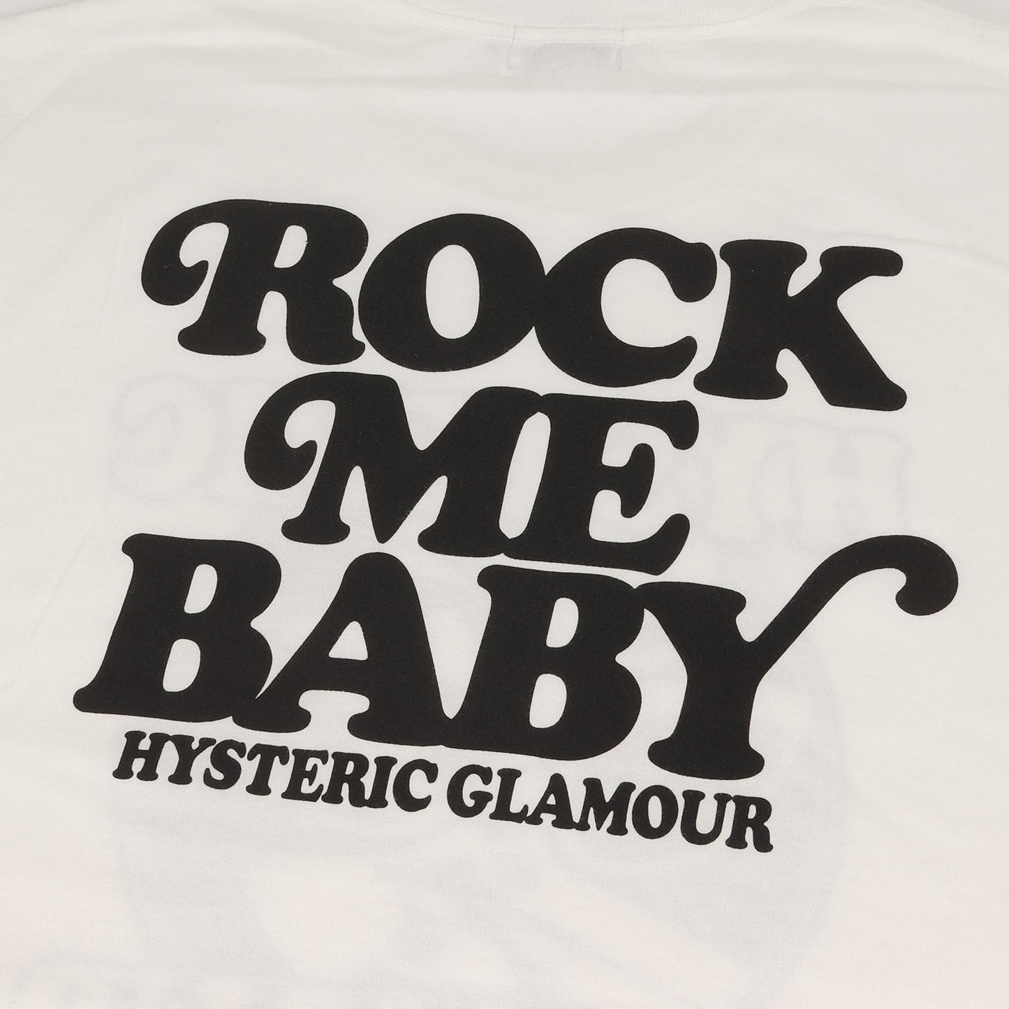ROCK ME BABY ロゴ ガール ウーマン プリント Tシャツ (0262CT15)