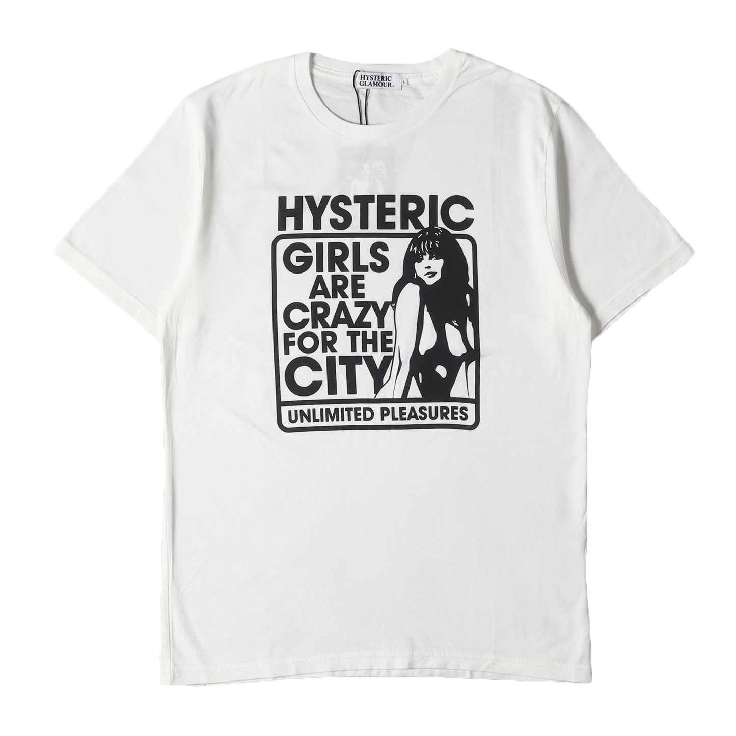ヌード ガール ウーマン ロゴ プリント Tシャツ (0251CT32)