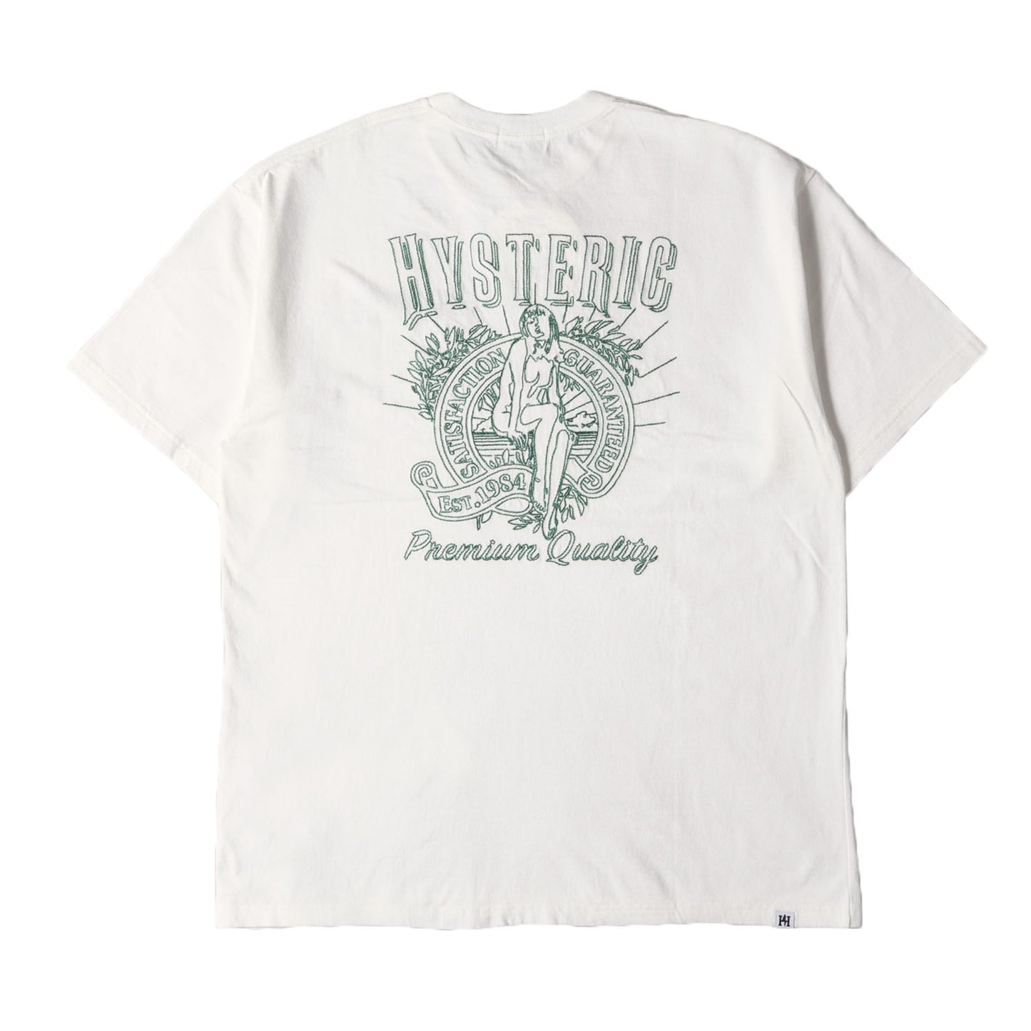 ヌード ガール ウーマン ロゴ 刺繍 Tシャツ (02172CT21)