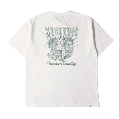 ヌード ガール ウーマン ロゴ 刺繍 Tシャツ (02172CT21)