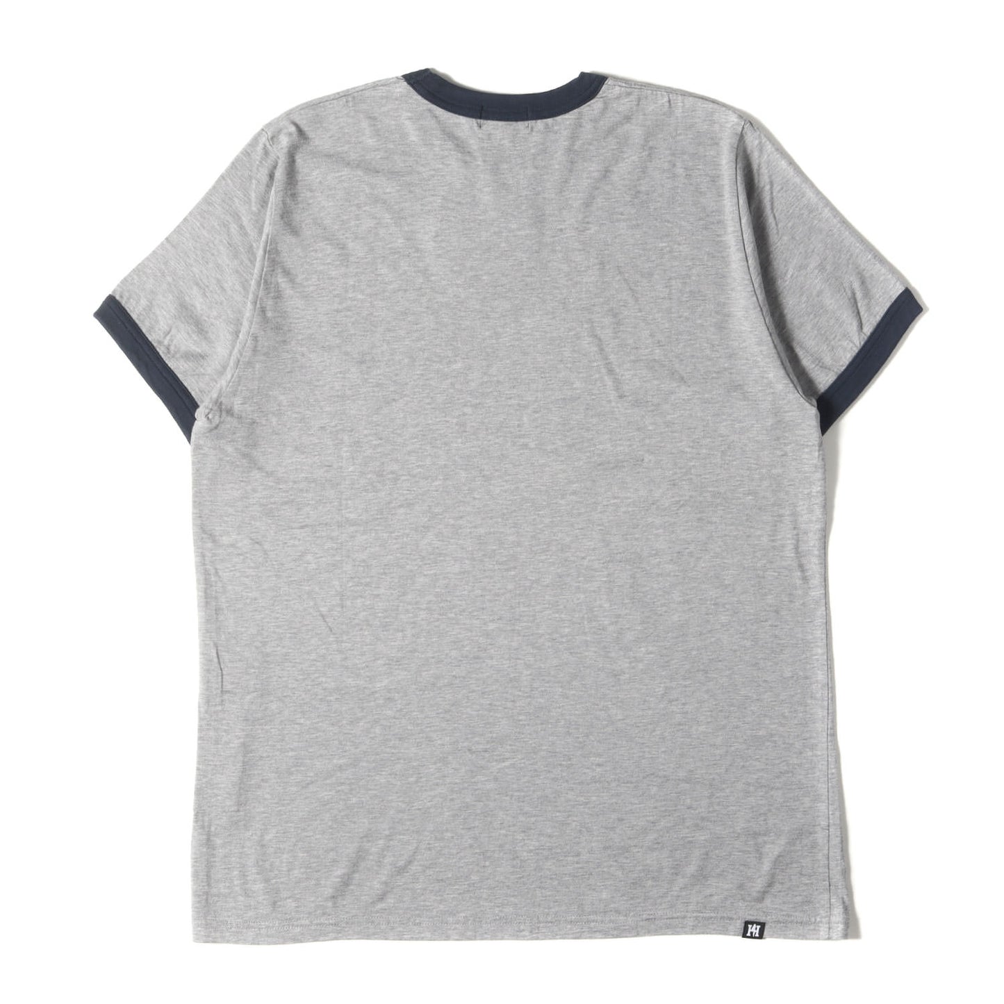 LOOK AT ME プリント リンガーネック トリム Tシャツ (02173CT05)