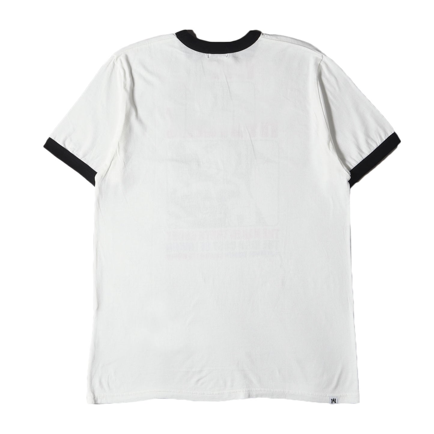 LOOK AT ME プリント リンガーネック トリム Tシャツ (02173CT05)