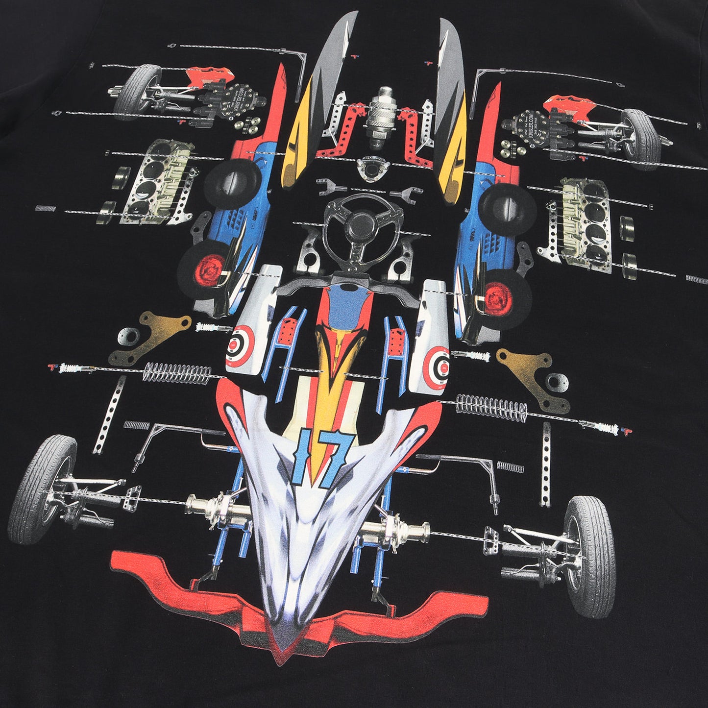 レーシングカー グラフィック Tシャツ (14J 7576 651)