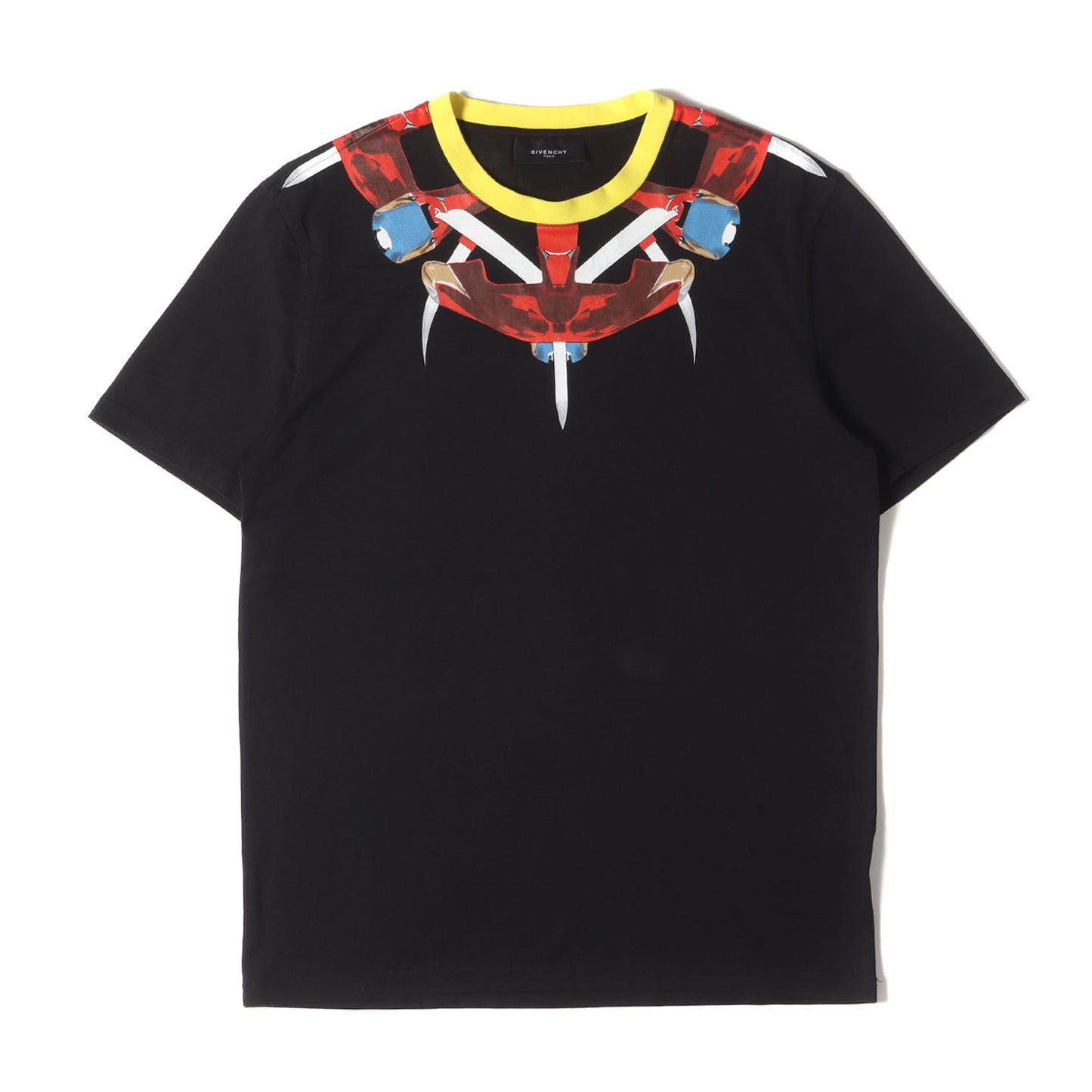 コラージュ グラフィック リンガーネック Tシャツ