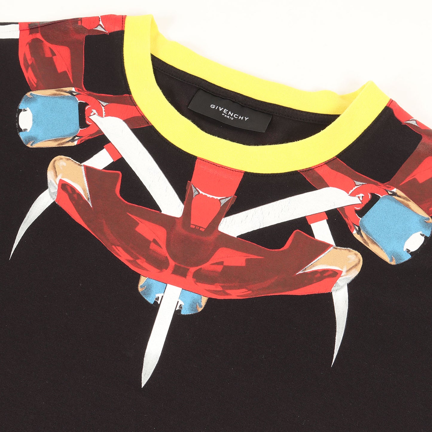 コラージュ グラフィック リンガーネック Tシャツ