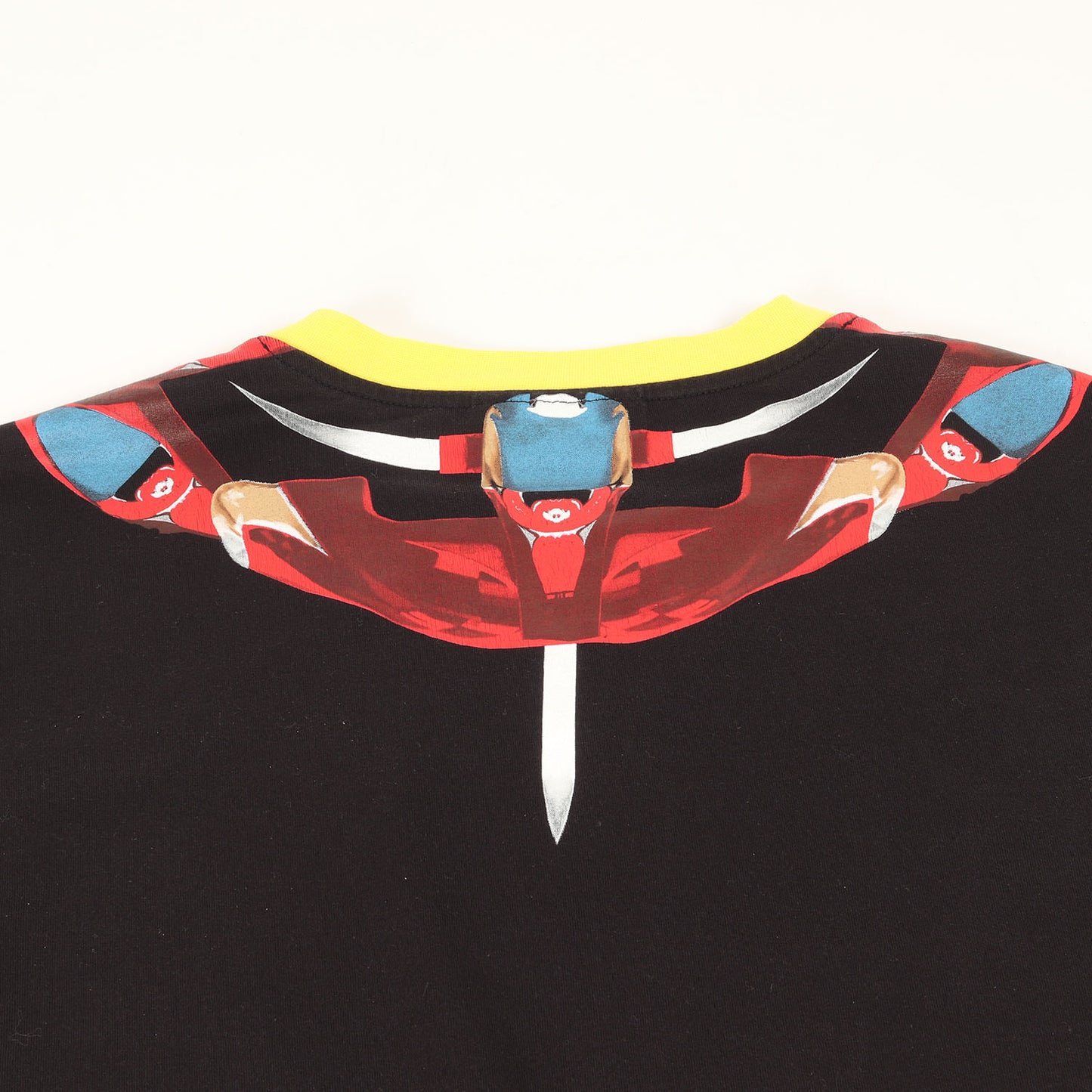 コラージュ グラフィック リンガーネック Tシャツ