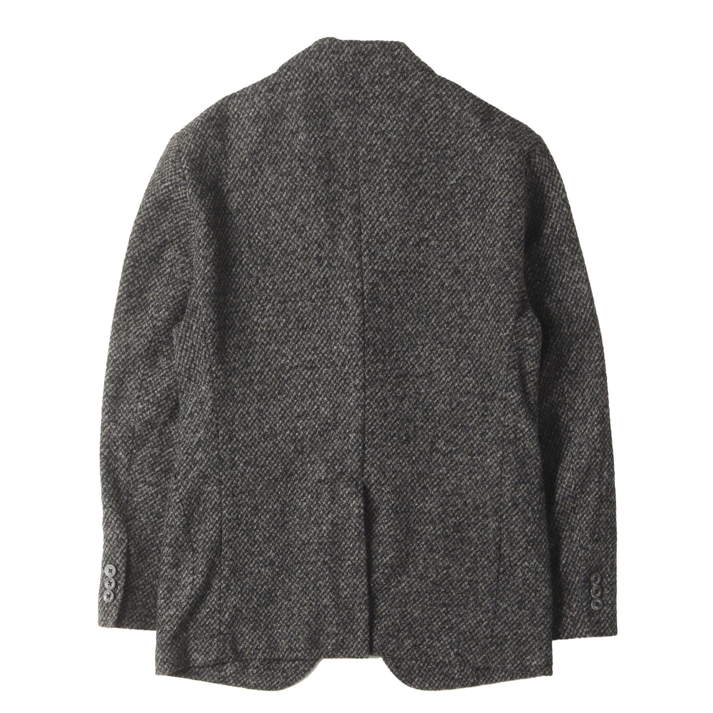 ジャガードニット アンコン 2B テーラード ジャケット (63-07-35-07303)