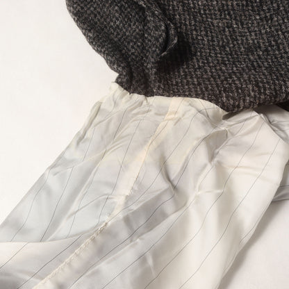 ジャガードニット アンコン 2B テーラード ジャケット (63-07-35-07303)