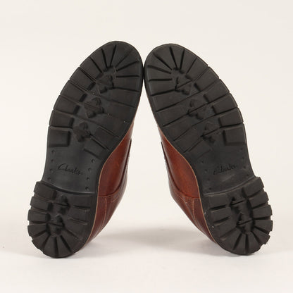 ヴィンテージレザー プレーントゥ シューズ