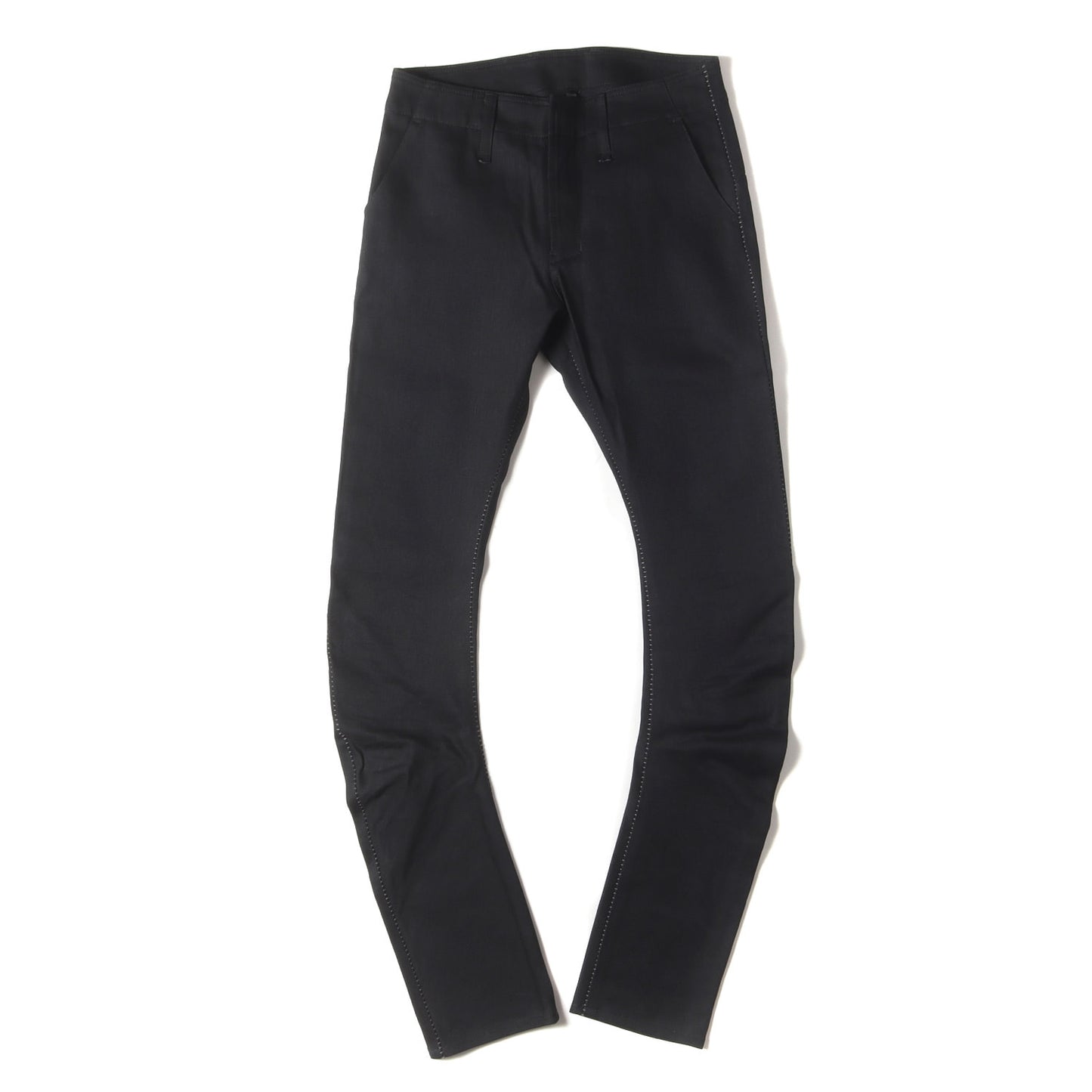 24AW Bar-7 ストレッチ スリム デニム パンツ (424210211-K) / ボタンフライ