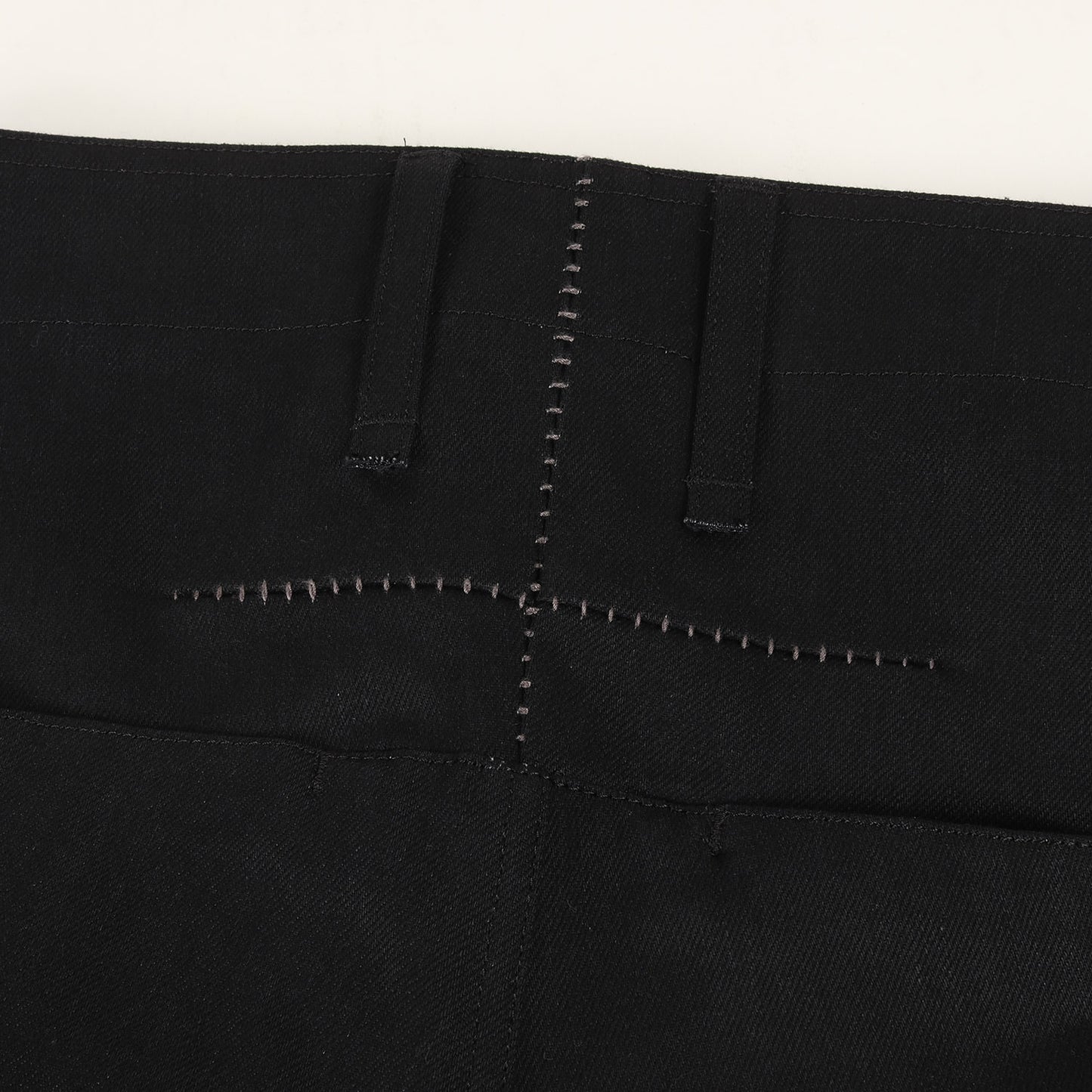 24AW Bar-7 ストレッチ スリム デニム パンツ (424210211-K) / ボタンフライ