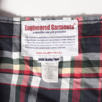 チェック ソフト フランネル シャツ