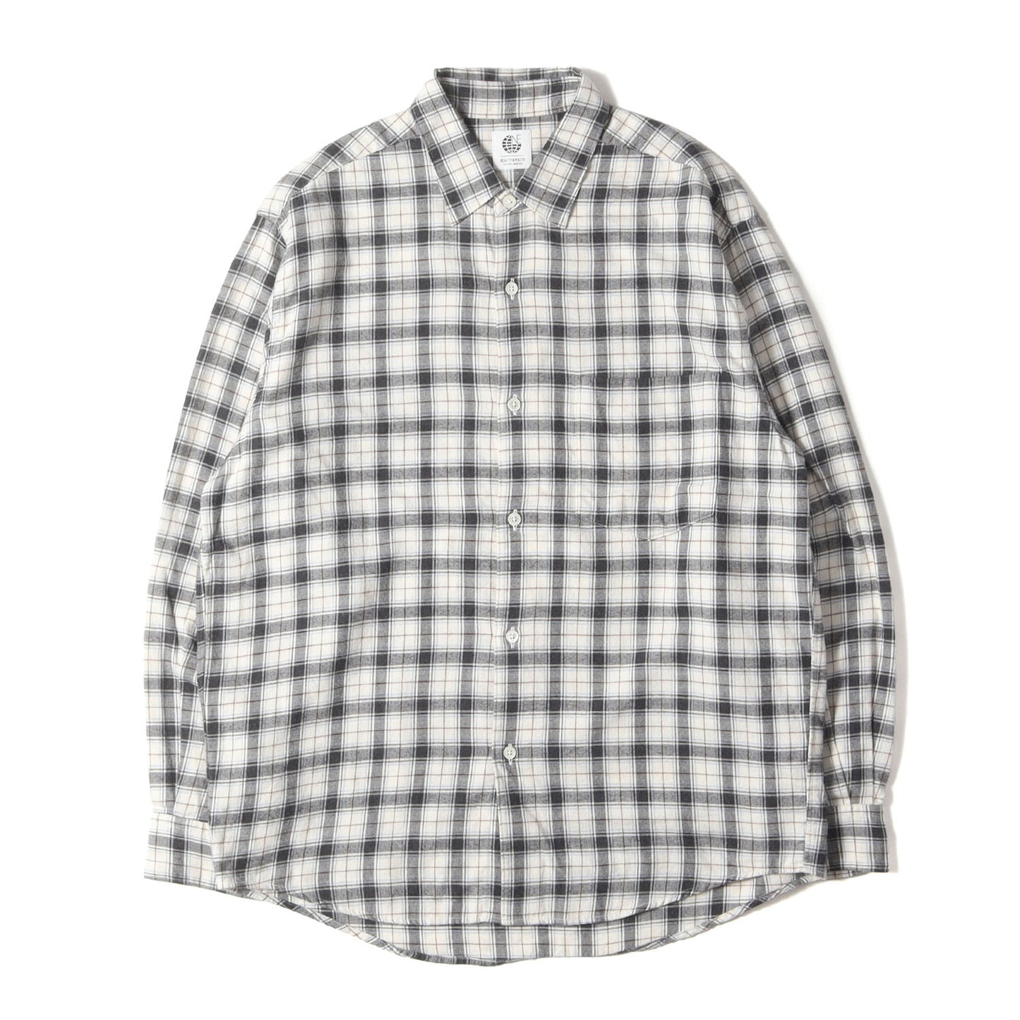 23AW チェック ソフト フランネル シャツ (BYO-23FW-01) / ONE BEAUTY＆YOUTH